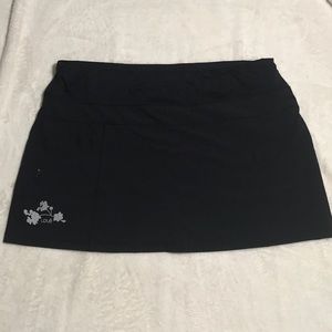 Lole skort w/zip pocket, tennis ball pocket